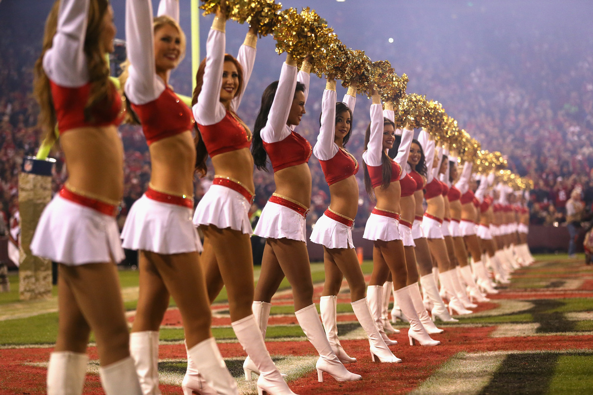 Super Bowl XLVII Cheerleaders Las Porristas De San Francisco 49ers Vs