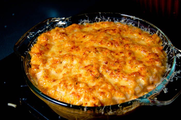 Watch Crunchy Crust Mac and Cheese video Watch Crunchy Crust Mac and Cheese video