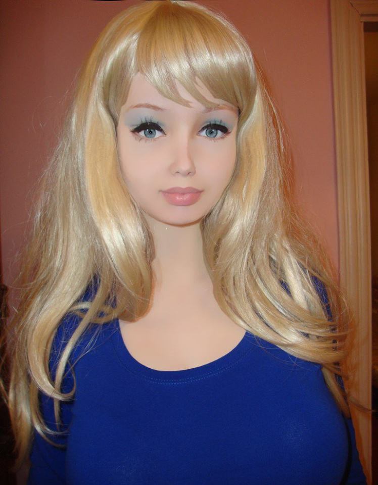 oh great, there"s another "human barbie" and her