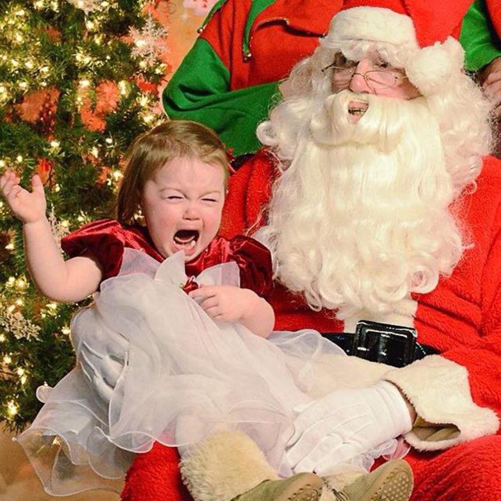 Santa Photos That Did NOT Go As Planned HuffPost