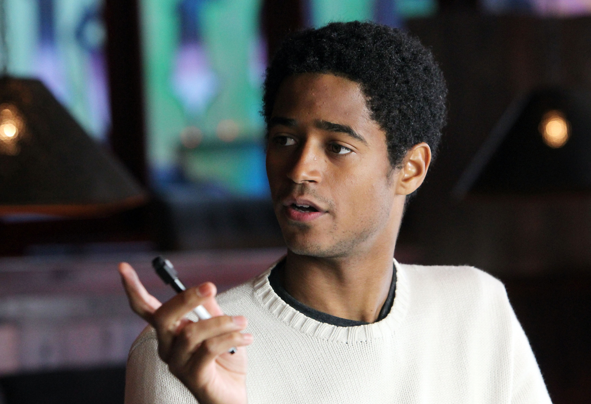 when alfred enoch first waltzed into his big-league role on t