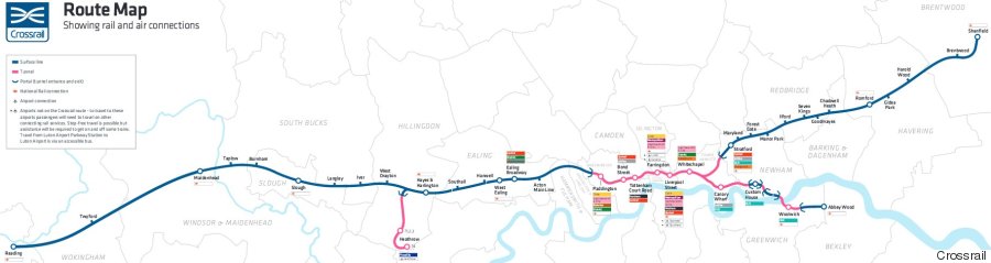 First Tube Map Featuring New Elizabeth Line Unveiled Vrogue Co