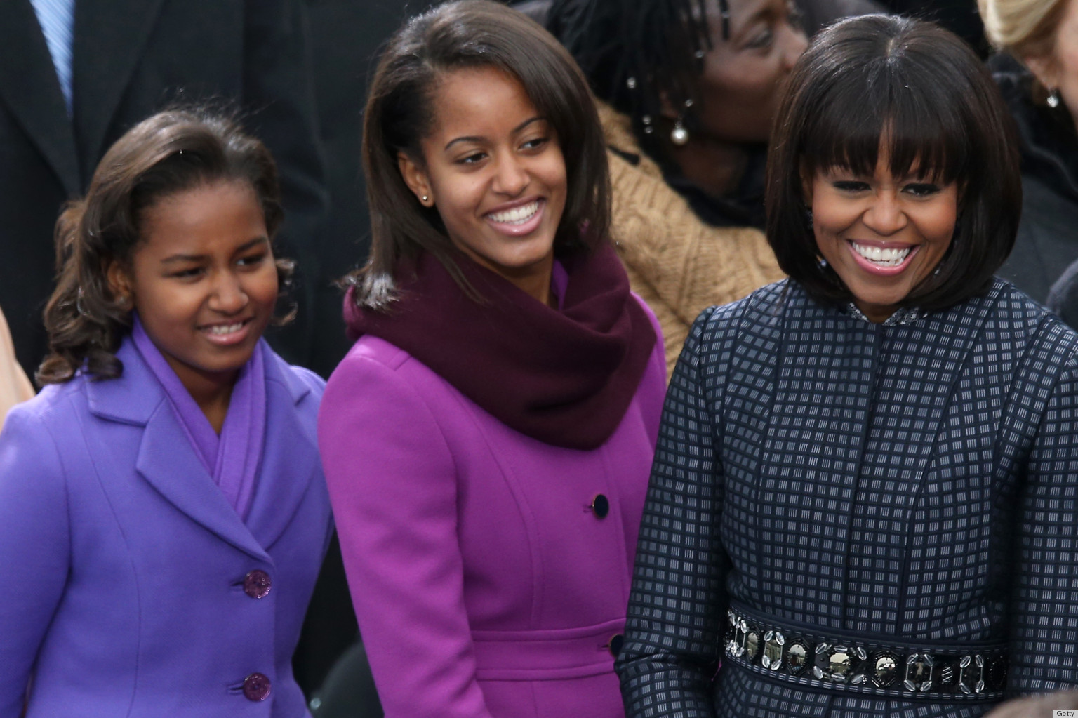 Sasha and malia inauguration pictures Sasha and malia inauguration pictures