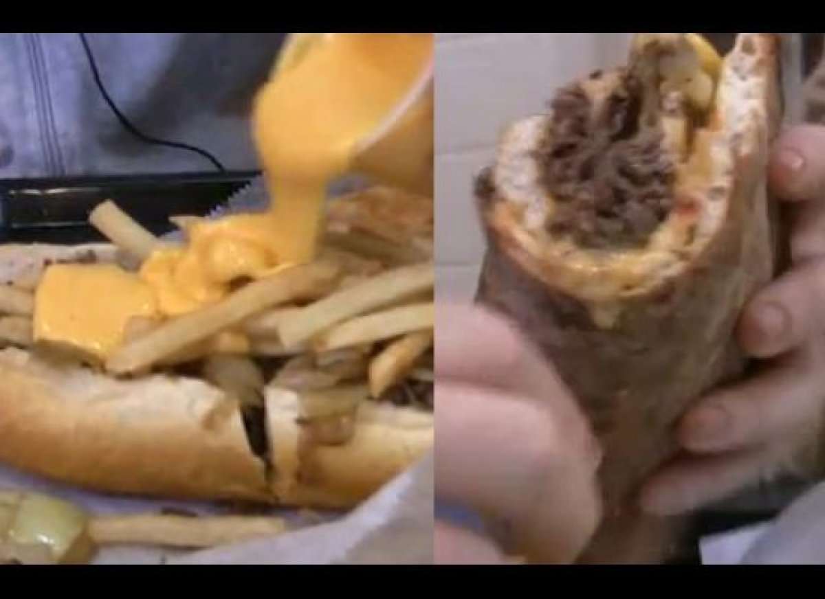 Alternately known as South Street Sushi, the Philly Taco is a local legend.
So what is it? Head to South Street in Philly