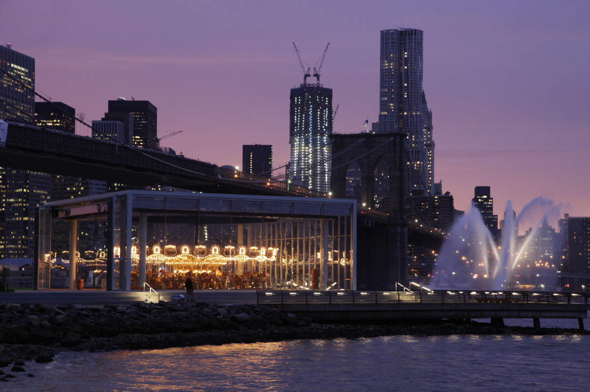 Jane's Carousel, An Old Ride, Gets New Life By The Brooklyn Bridge