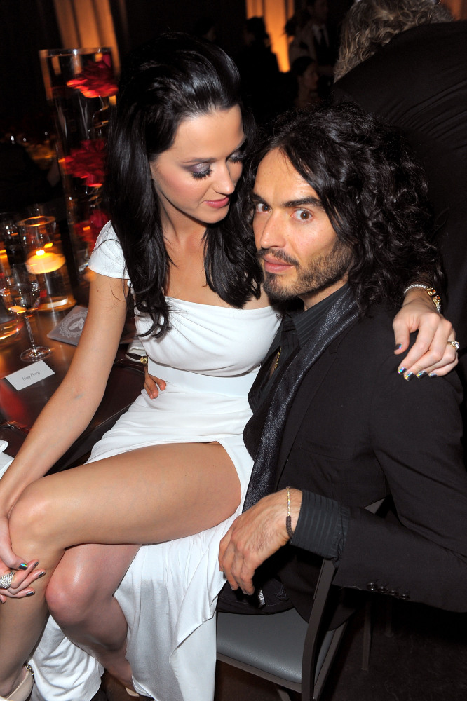 Rus Brand Katy Perry Divorce Scenes From A Marriage Huffpost Singer Katy Perry And Comedian Rus Brand Attend The Art Of Elysium S 3rd Annual Black Tie