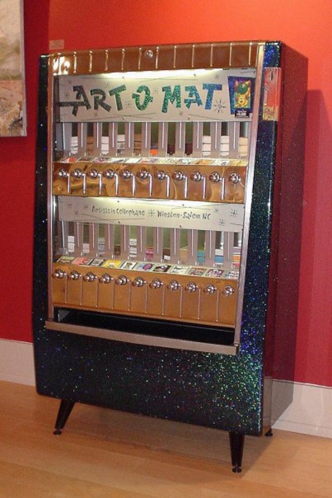 Artomatic Vending Machine Custom Access Gallery's ArtOMat Vending Machine Sells Art To The Masses Artomatic Vending Machine Custom Access Gallery's ArtOMat Vending Machine Sells Art To The Masses