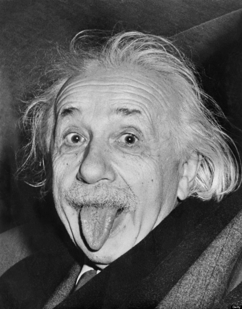 Celebrated picture dated 18 march 1951, shows German-born Swiss-US physicist Albert Einstein (1879-1955), awarded the Nobel P