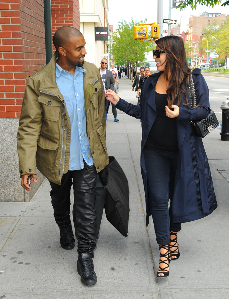 Kanye West's Leather Skirt Looks Familiar... (PHOTOS) HuffPost