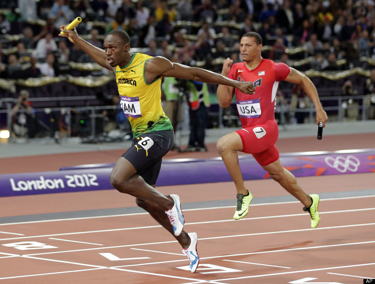 Usain Bolt Reaches 100 Meters Final, Joining Yohan Blake, Justin Gatlin