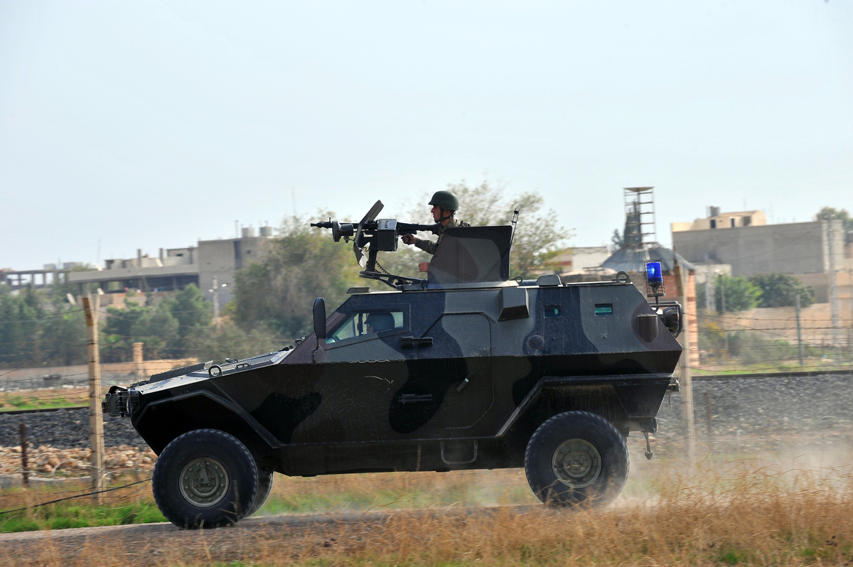 Turkey has struck the Syrian military repeatedly in response to shelling and mortar rounds from Syria since Oct. 3, when shel