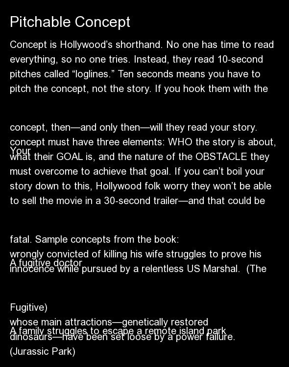 Ten Things Hollywood Wants In Source Material And Screenplays Huffpost