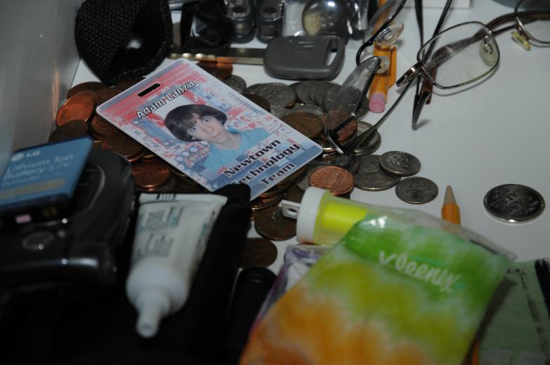 NEWTOWN, CT - UNSPECIFED DATE:  In this handout crime scene evidence photo provided by the Connecticut State Police, shows th