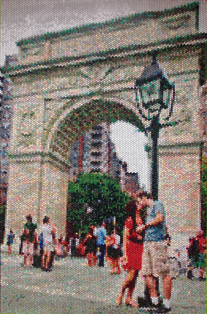 Bubble Wrap Paintings By Bradley Hart Are The Coolest Things You'll See