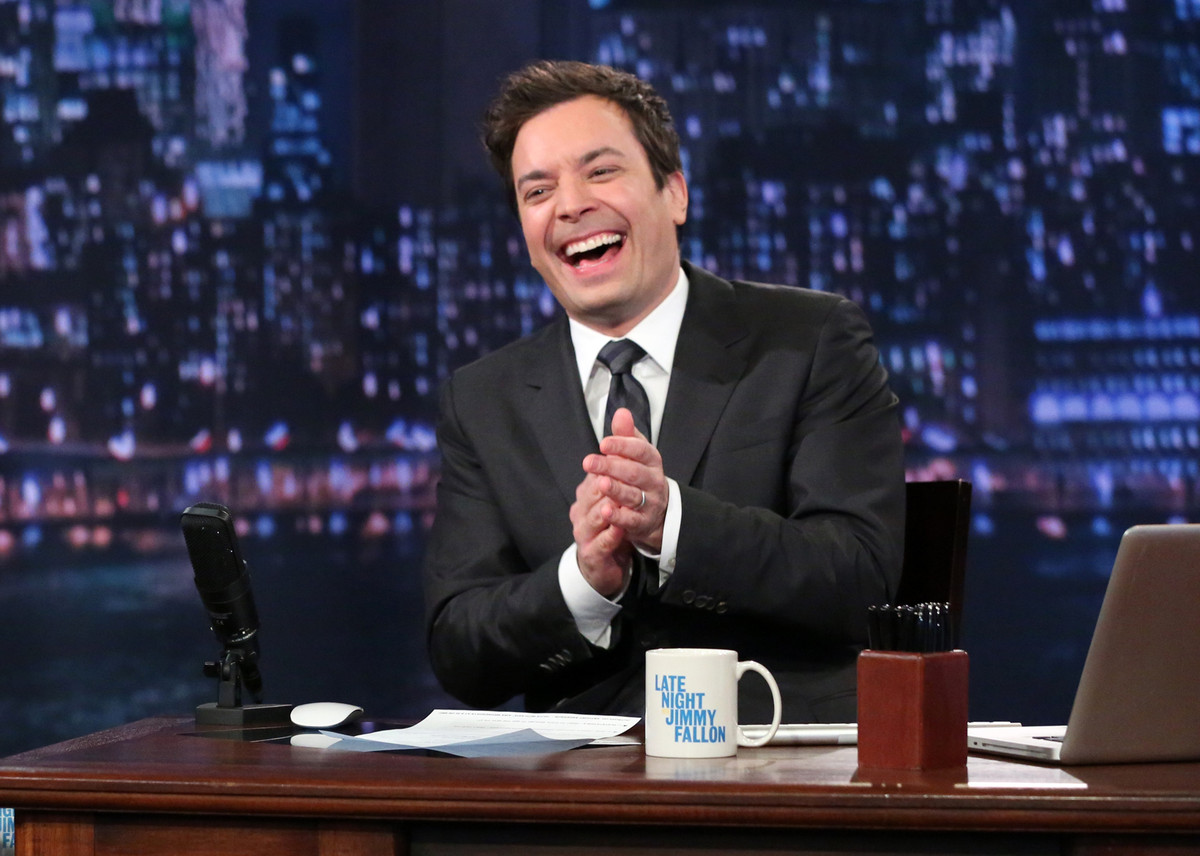 late night talk show hosts / jimmy fallon host of late