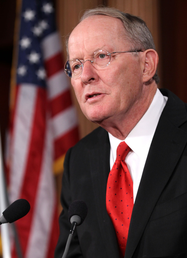 U.S. Sen. Lamar Alexander (R-TN) speaks during a news conference September 8, 2011 on Capitol Hill in Washington, D.C. (Photo