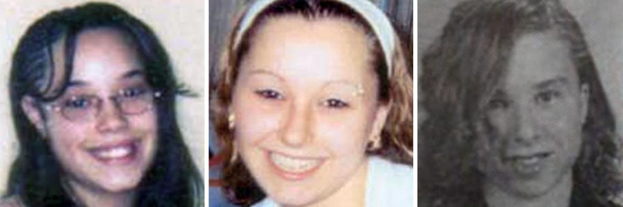 From left to right, Gina DeJesus, Amanda Berry, Michelle Knight.