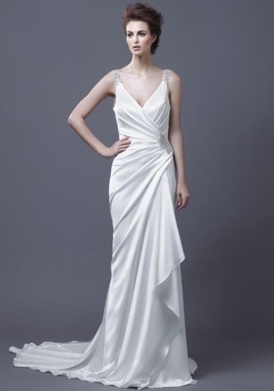 Grecian Wedding Dresses For A Dess Inspired Look Photos Grecian Dess Wedding Dresses