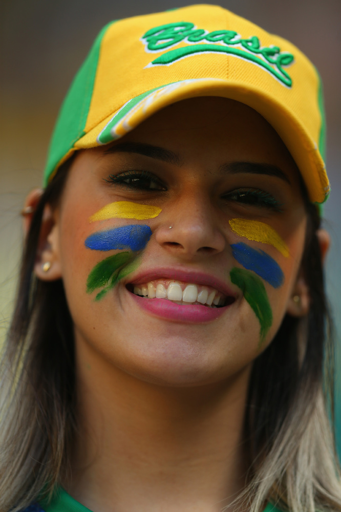Aficionadas bellas de la Copa Confederaciones Chicas 'hot' en Brasil