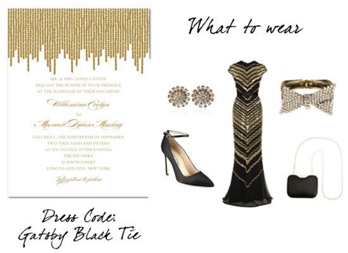 Wedding Invitation Dress Code