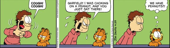 Garfield's Love For Food In Comic Strips (PHOTOS) | HuffPost