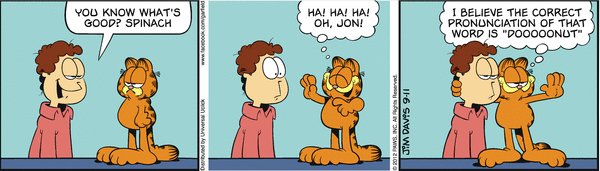 Garfield's Love For Food In Comic Strips (PHOTOS) | HuffPost