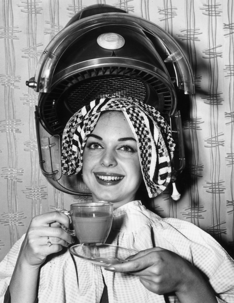 These Vintage Hair Dryer Photos Make It Seem Cool Under The Hood Huffpost 