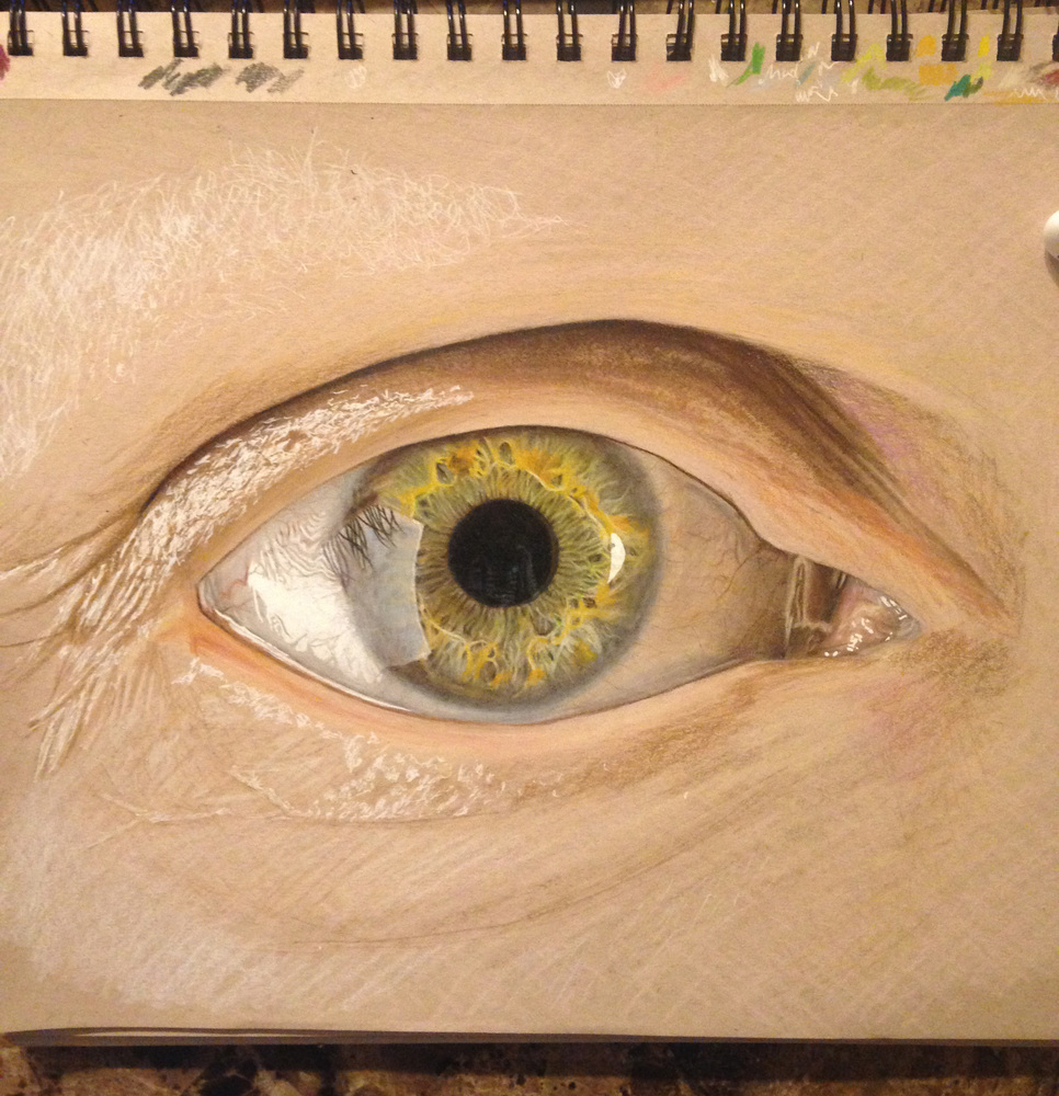 19-Year-Old Artist Creates Striking Hyperreal Drawings Of Eyes | HuffPost