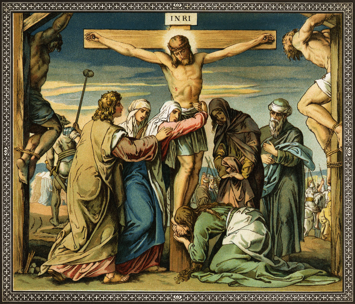 Image result for crucifixion of jesus art