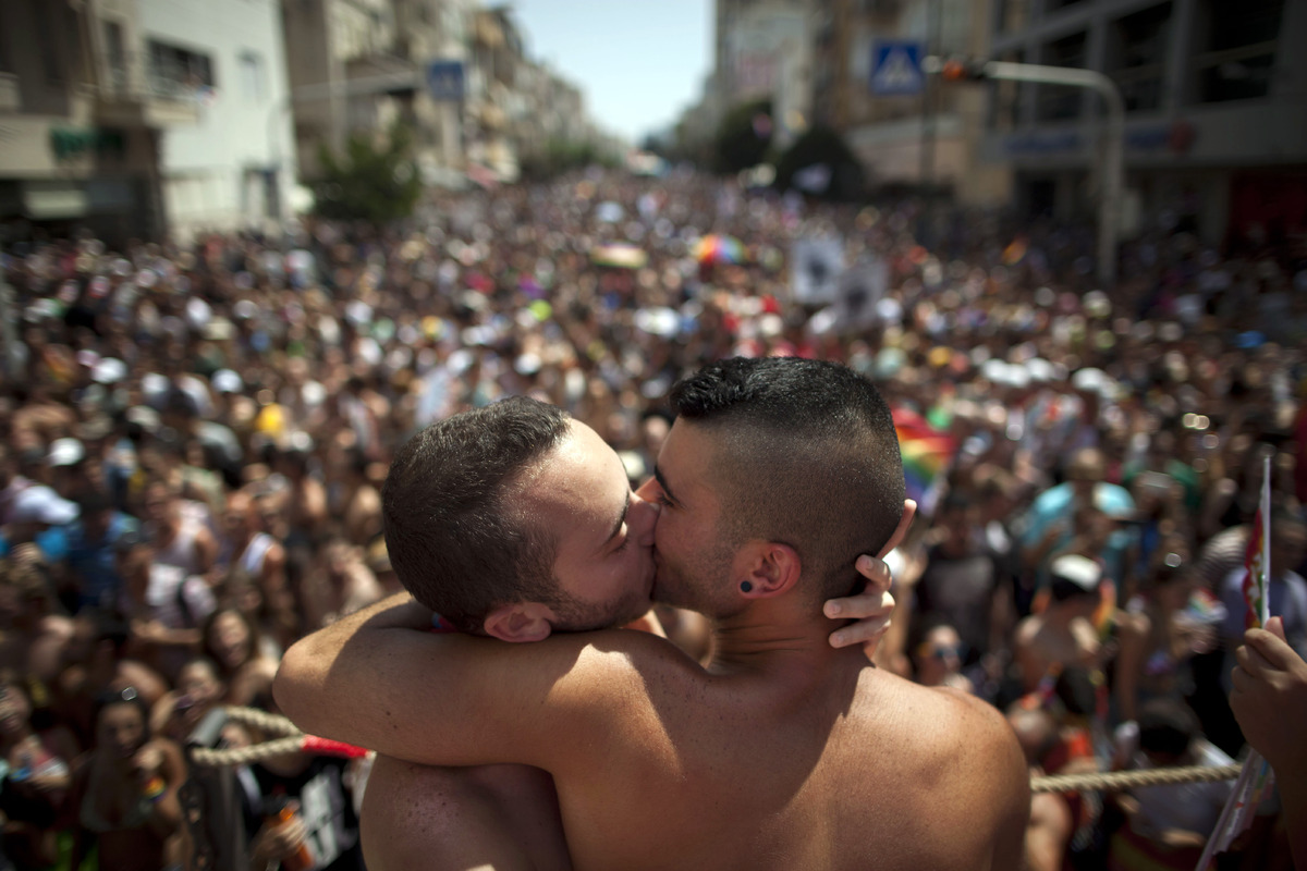 In Israel, 25 percent of those polled felt homosexuality was "not a moral issue," while 27 percent felt it was "morally accep