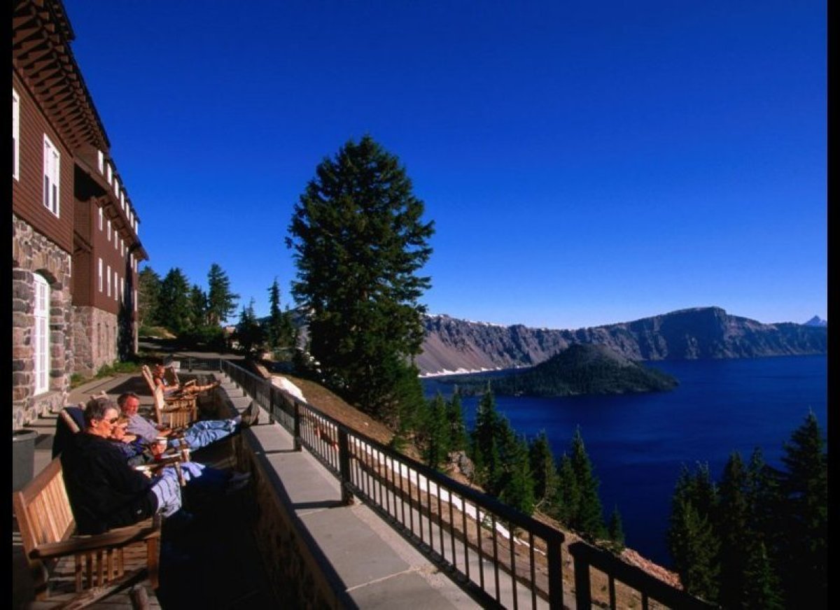 These National Park Hotels Are As Pretty The Parks They Re In Crater Lake Lodge National Park Or As The Only Accommodation Within This Hotel Offers Unparalleled Views Of