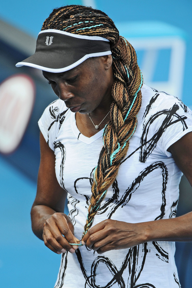 A Brief History Of Venus Williams' Braided Hairstyles 