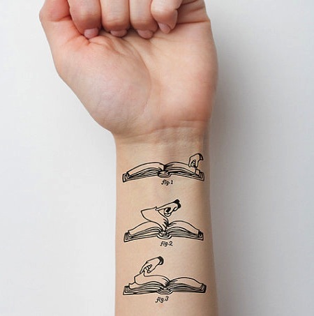 18 Ephemeral Tattoos For Booklovers  HuffPost