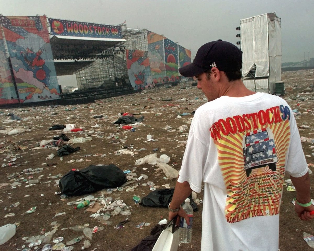 Let's Revisit The Chaos Of Woodstock '99, 'The Day The Music Died