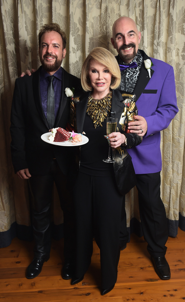 Joan Rivers Marries Gay Couple In New York For The Second Time (PHOTOS) HuffPost