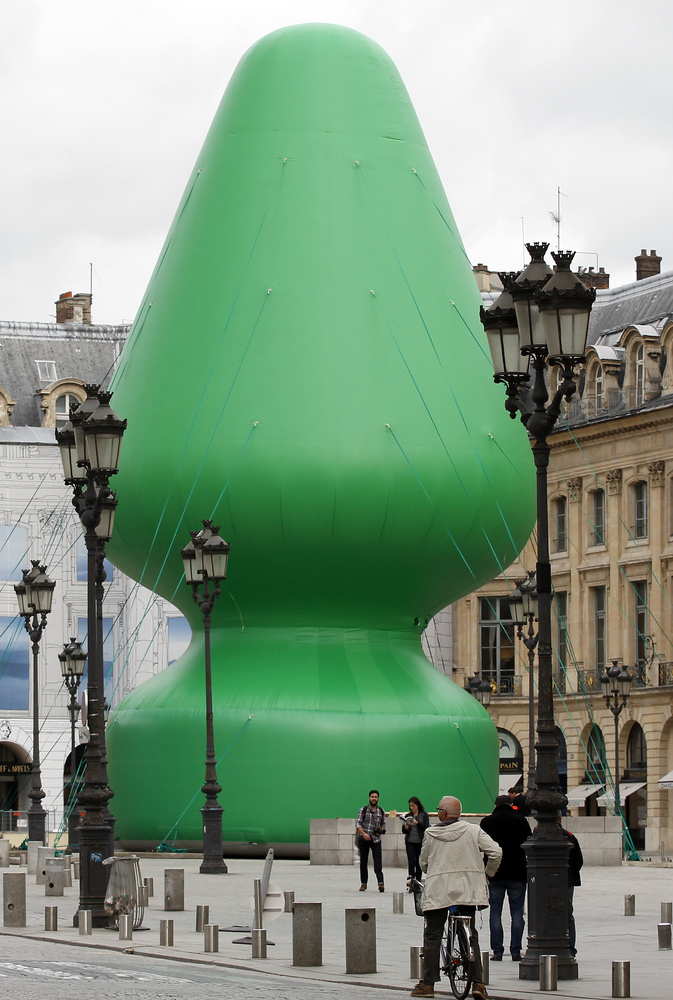 French President Is Definitely Okay With That Giant 'Butt Plug