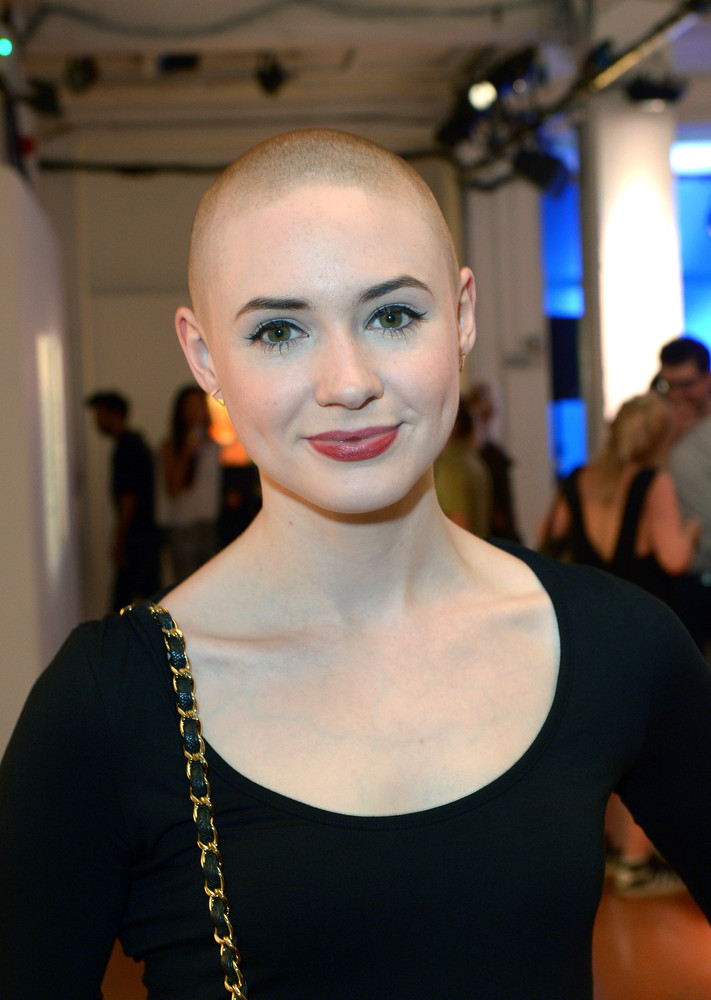 Actress head shaved their who