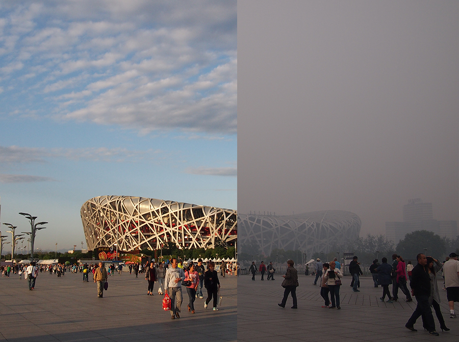 Beijing's AntiPollution FaceLift In 6 Photos HuffPost