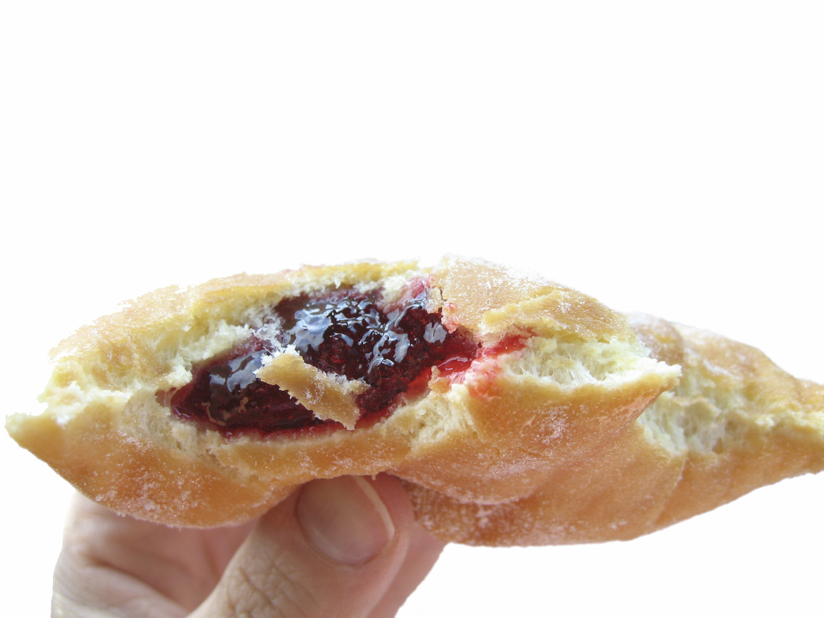 what kind of jelly is in dunkin donuts jelly donuts
