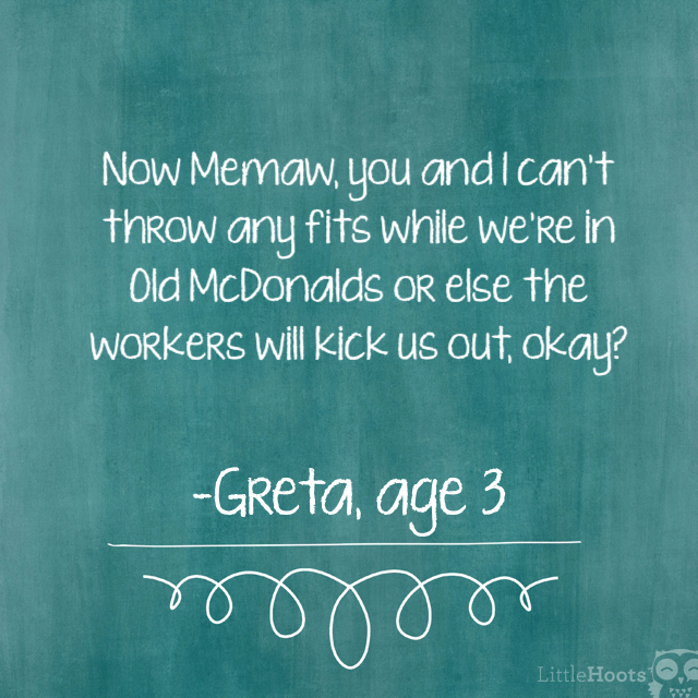 20 Hilarious Quotes From A Precocious Little Girl Named Greta 20 Hilarious Quotes From A Precocious Little Girl Named Greta Huffpost