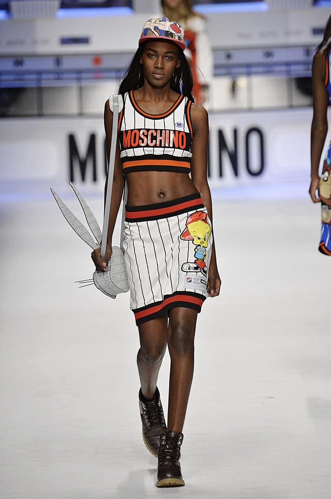 Moschino Pays Homage To The Looney Tunes Hip Hop Days In 