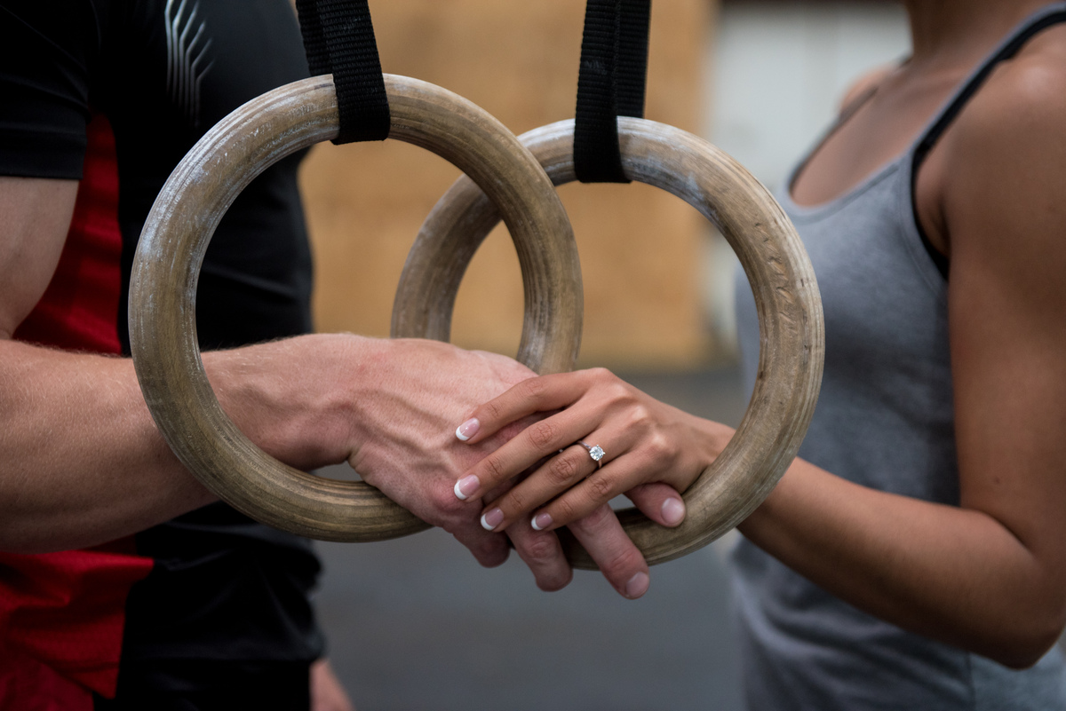 CrossFit Couple's Engagement Photos Are Nothing Short Of Badass HuffPost