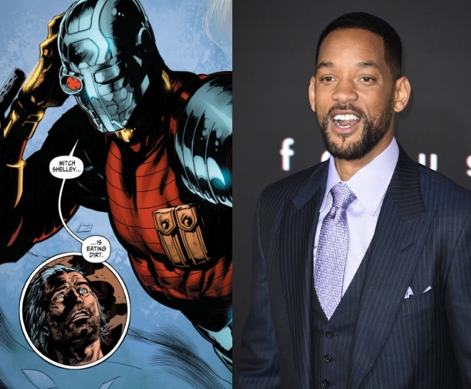 Here's The First Look At Will Smith As Deadshot On The Set Of 'Suicide ...