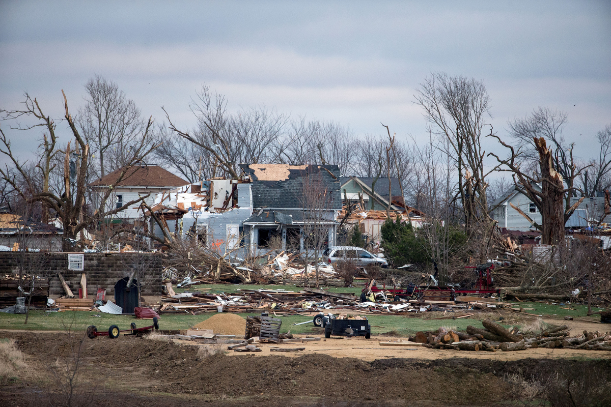 Aftermath Photos Show Widespread Destruction After Tornado Tears ...