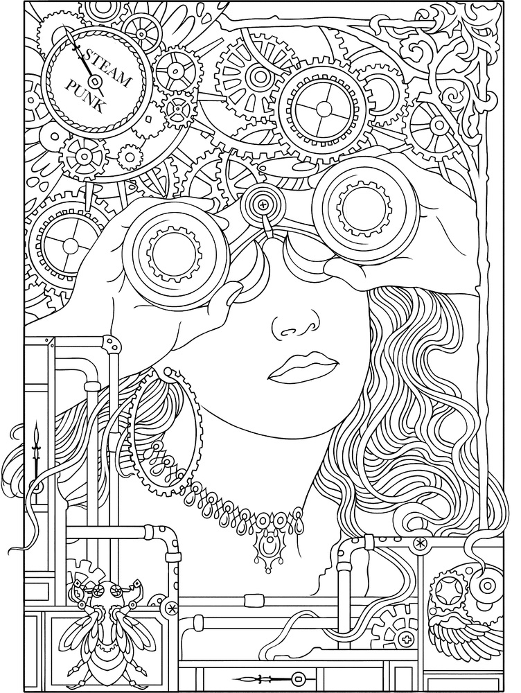 Best Adult Coloring Books — I Love How This Image Not Only ...