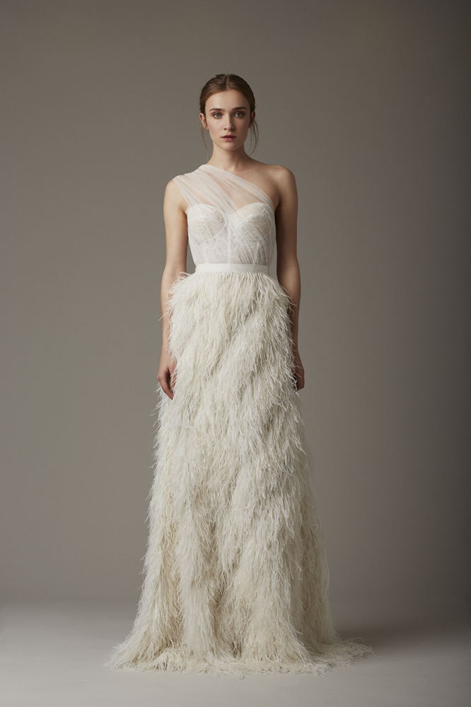 8 Wedding Dress Trends Hot Off The Spring Summer 2016 Bridal Runways Lela Rose Spring 2016