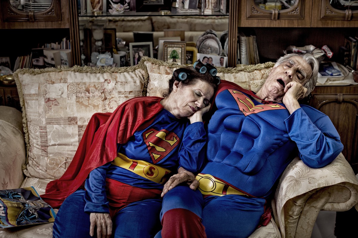 Amazing Photo Series Reveals What Aging Superheroes Would Look Like In 