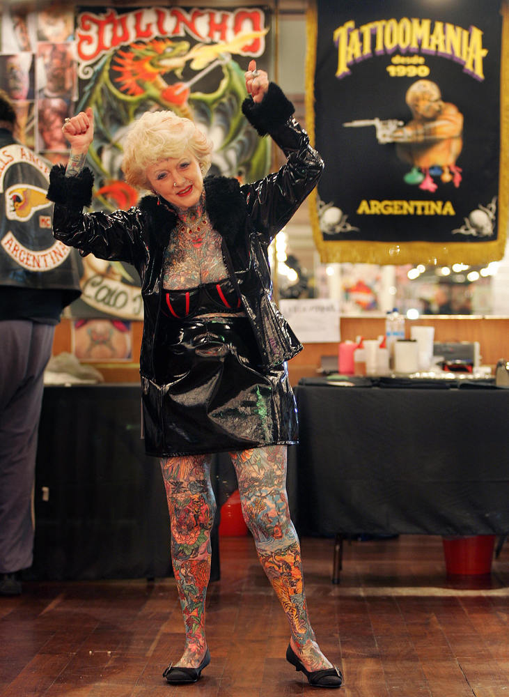 Isobel Varley Worlds Most Tattooed Female Senior Remembered Huffpost 