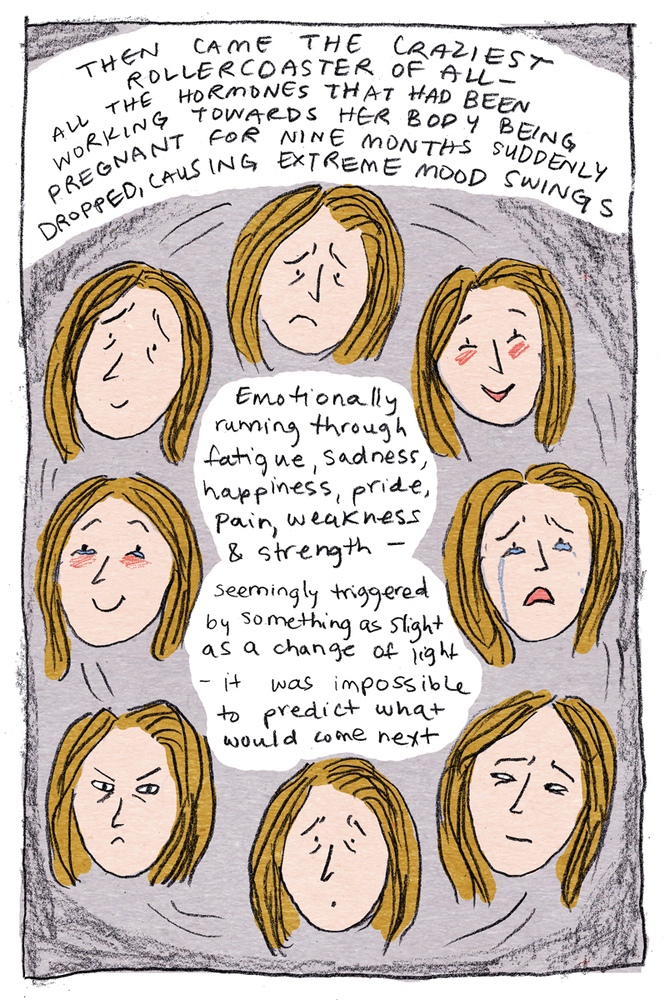 Mom Body Comic Nails The Emotional Exhaustion And Eventual Joy Of Pregnancy Huffpost 