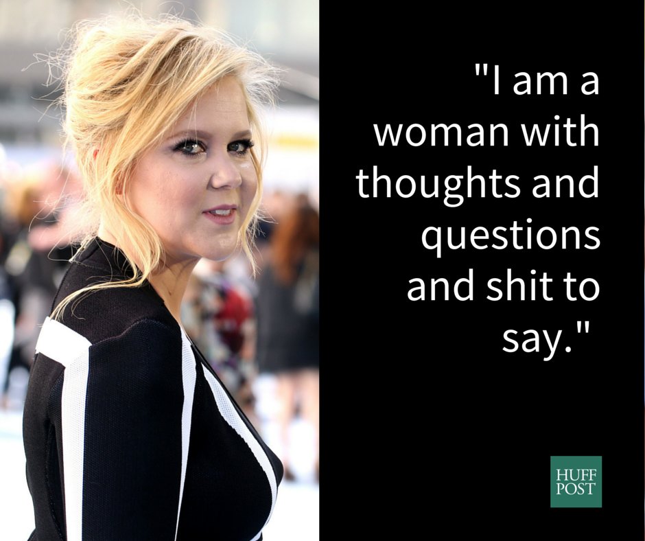 13 Ways Amy Schumer Makes Us Proud To Be Women | HuffPost